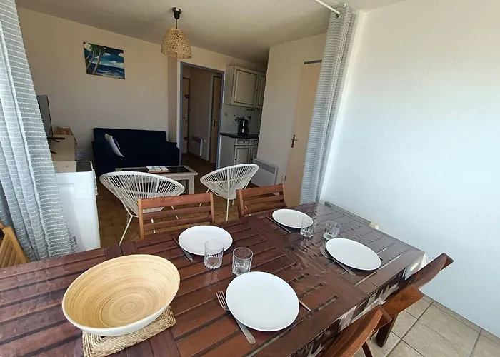 דירה Pour 5 Avec Piscine, Wifi Et Parking - Fr-1-619-133